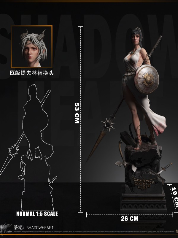 Mayflies Studio Baldur's Gate 3 Shadowheart Hot Sexy 1/4 Statue